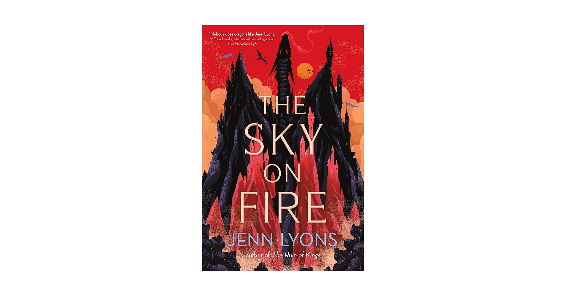 The Sky on Fire by Jenn Lyons