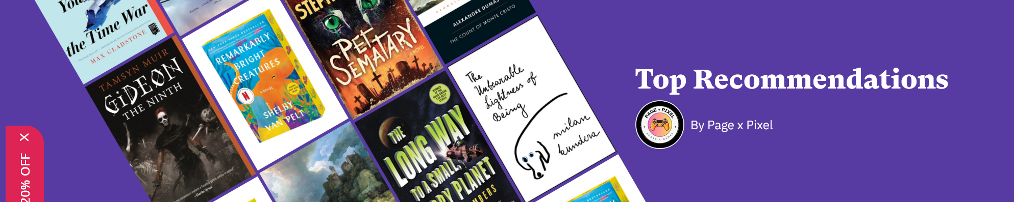 Page x Pixel bookshop